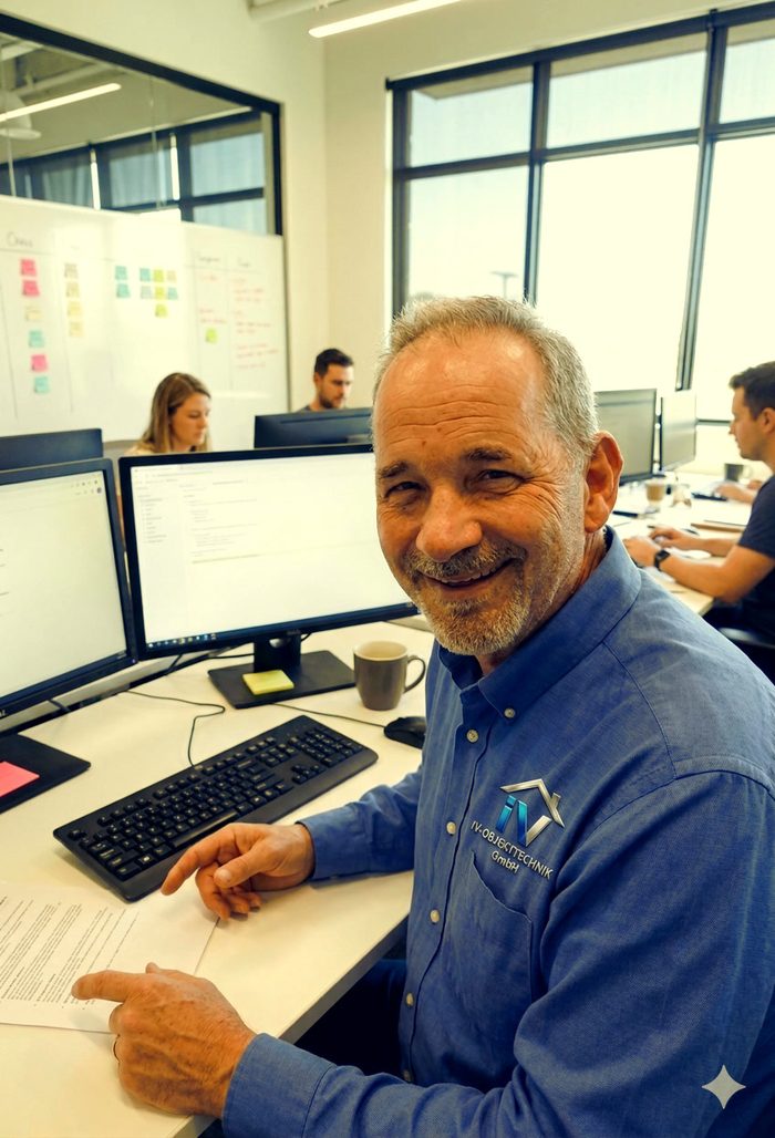 Anton Paulsen, Projektmanager der IV-Objekttechnik GmbH